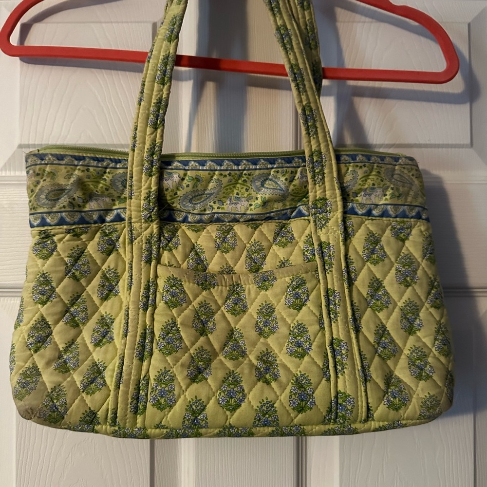 Elegant Quilted Paisley Tote Bag